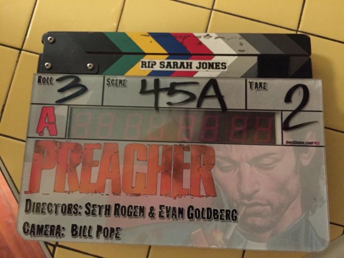 Preacher set photo