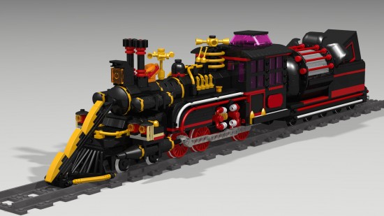 LEGO Time Train from the end of Back to the Future Part III