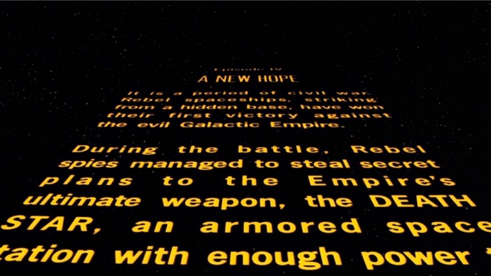 star wars opening crawl