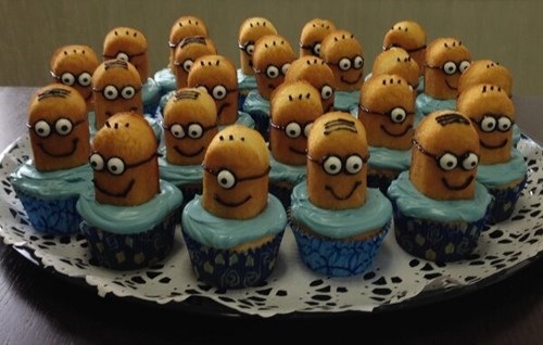 Minion Cupcakes