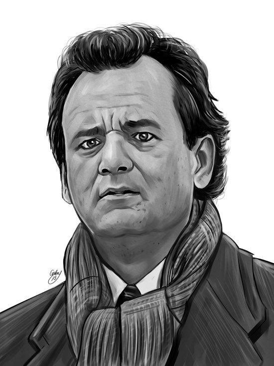 Groundhog Day print by Sam Gilbey