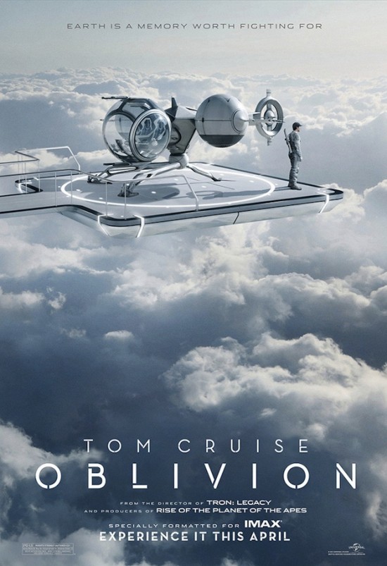 Oblivion IMAX Poster