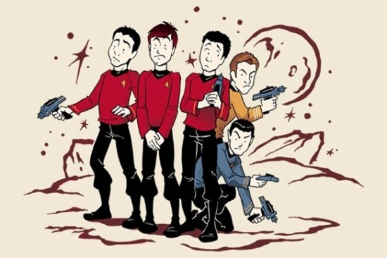 Star Trek Red Shirts T-Shirt