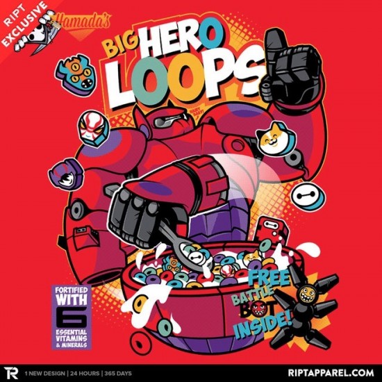 Hero Loops Cereal t-shirt