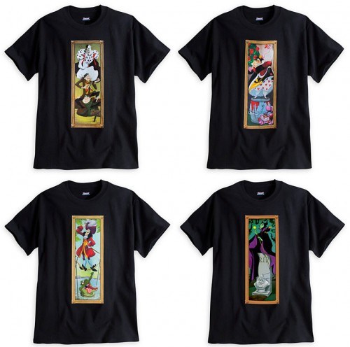 Haunted Mansion Villains T-shirts