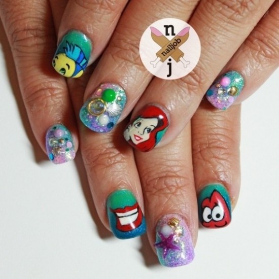 Disney Nail Art 