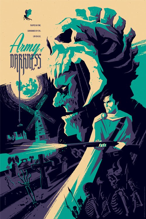 Army of Darkness Poster by Tom Whalen