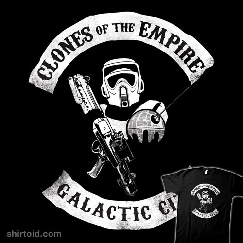 Clones of the Empire t-shirt