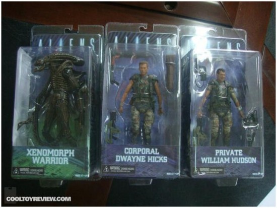 NECA: Aliens Series One Packaging