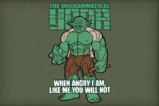 The Ungrammatical Yoda T-Shirt