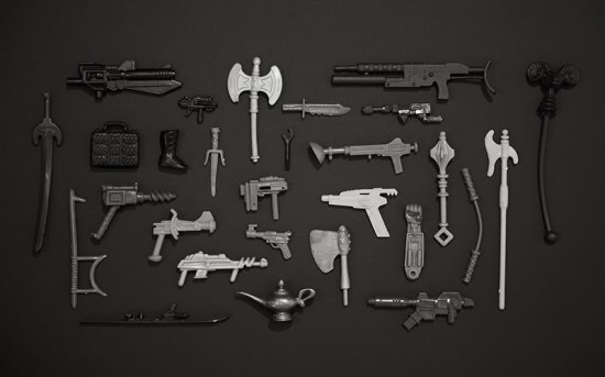 Classic toy weapons wallpaper