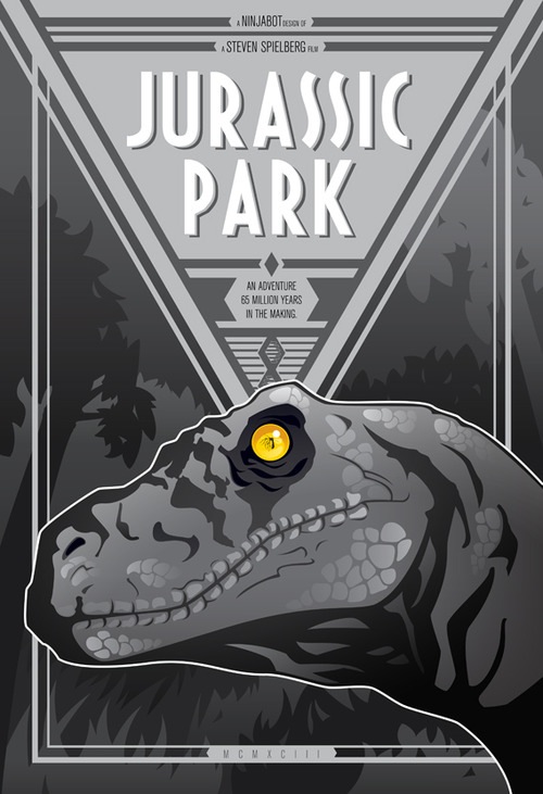 Jurassic Park poster by The Ninjabot