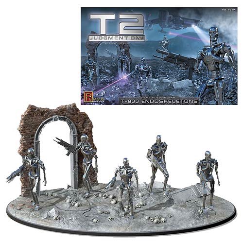 Terminator 2 Judgment Day T-800 Endoskeleton 1:32 Scale Model Kit