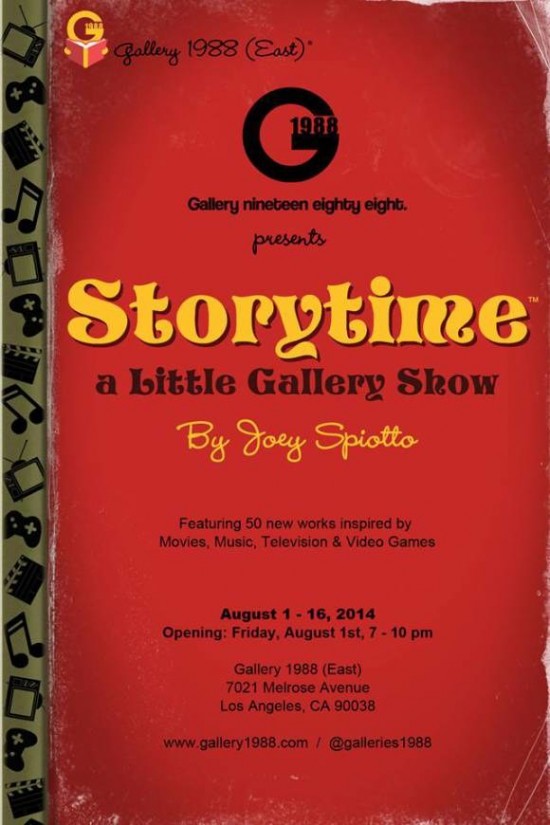 GALLERY 1988 ANNOUNCES JOEY SPIOTTO'S FIRST GALLERY SHOW OPENING ON AUGUST 1, 2014