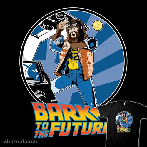Bark to the Future t-shirt