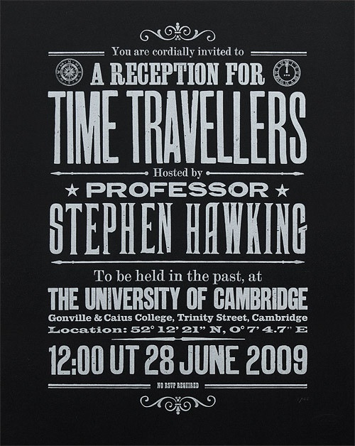 Stephen Hawking's Time Travelers Reception