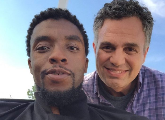 Chadwick Boseman & Mark Ruffalo