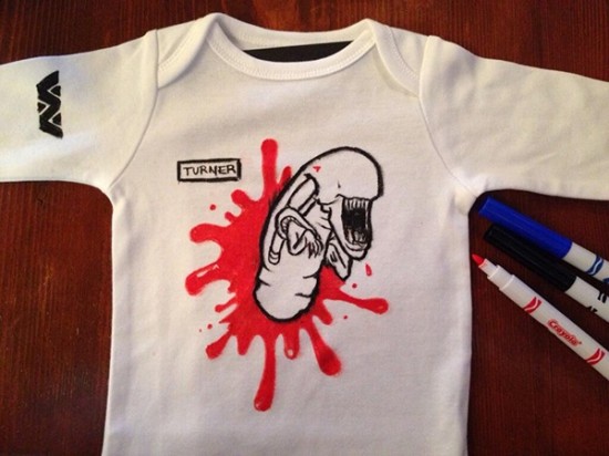 Alien Chestburster Onesie