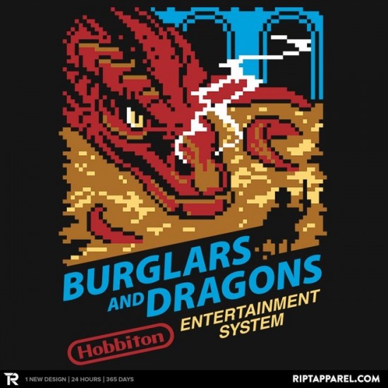 Burglars and Dragons t-shirt