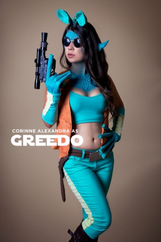 Sexy Femme Greedo Cosplay From SDCC