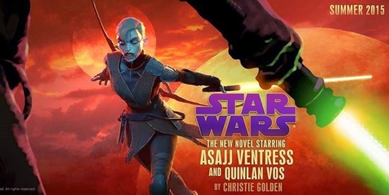 star wars novel starring asajj ventress and quinlan vos