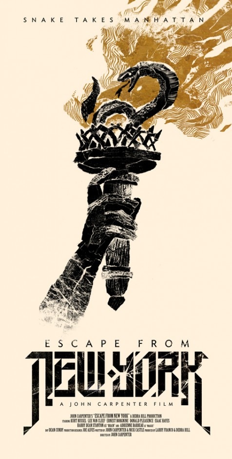 Benny Hennessy's Escape from New York poster