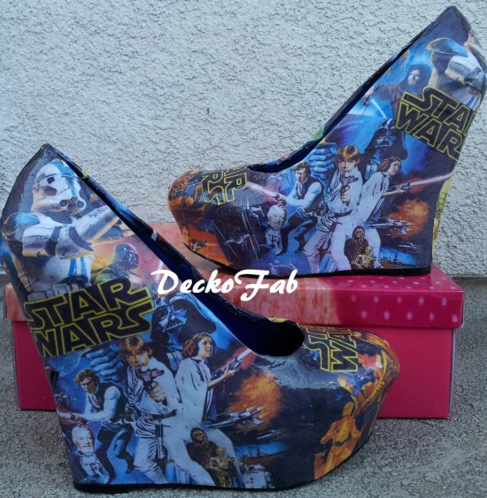 Star Wars Wedge Heels