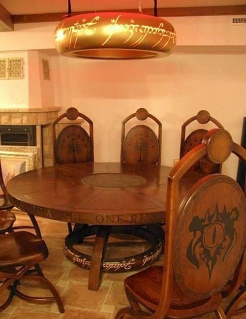 Lord of the Rings table