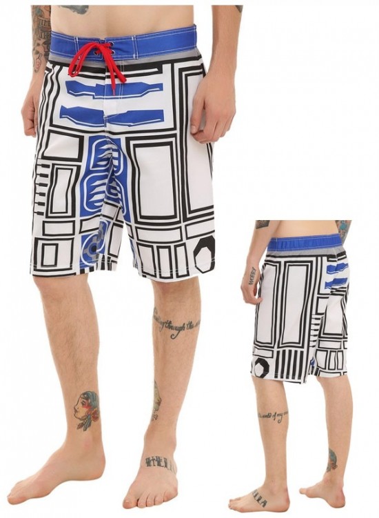 Star Wars R2-D2 Swim Trunks