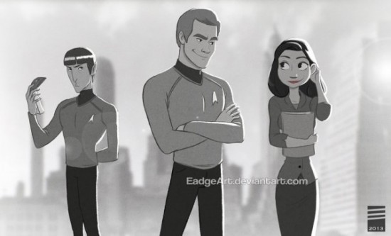 If Captain Kirk Were In Paperman