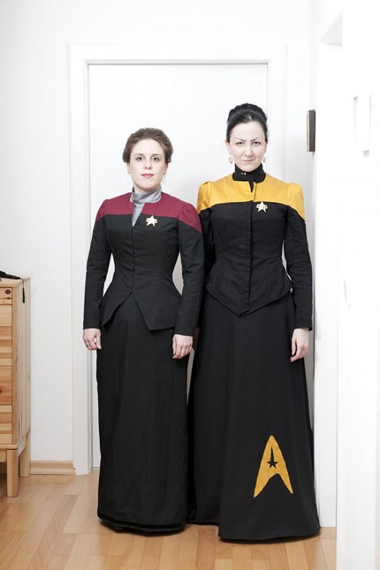 Star Trek Uniforms Go Victorian