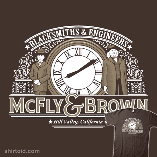 McFly & Brown Blacksmiths t-shirt