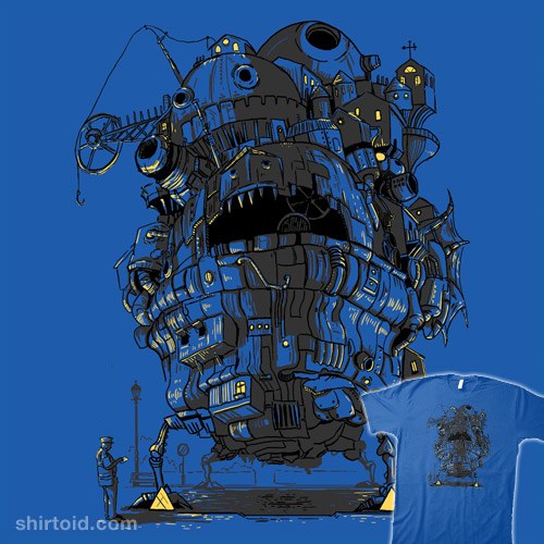 Howl's Clamped Castle t-shirt