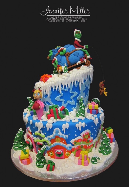 How the Grinch Stole Christmas Cake