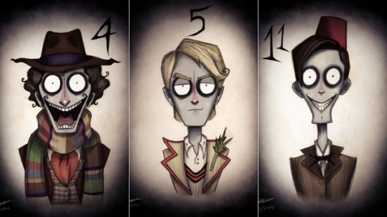 What if Tim Burton created Doctor Who?