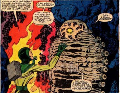 Adam Warlock's cocoon