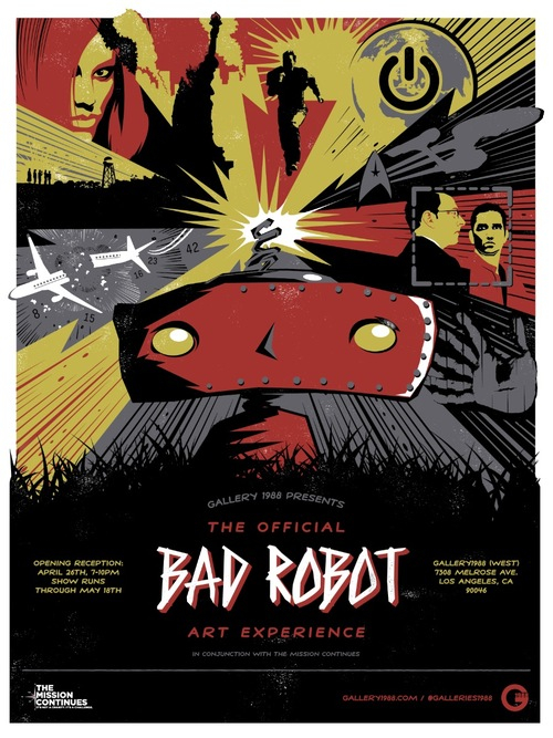 Gallery1988 has announced a Bad Robot art show