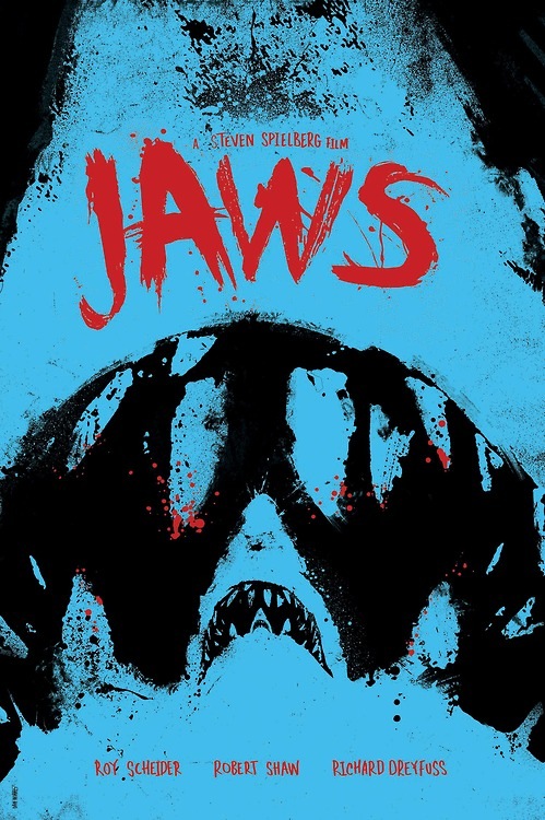 Jaws poster by Daniel Norris