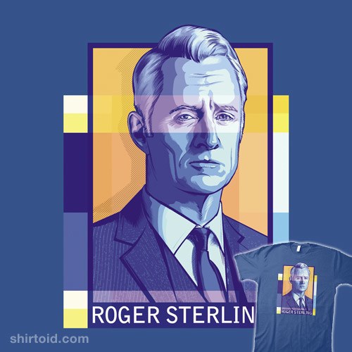 MAD MEN – ROGER STERLING t-shirt 