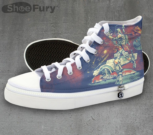 Boba Fett's Hunting On These High Tops