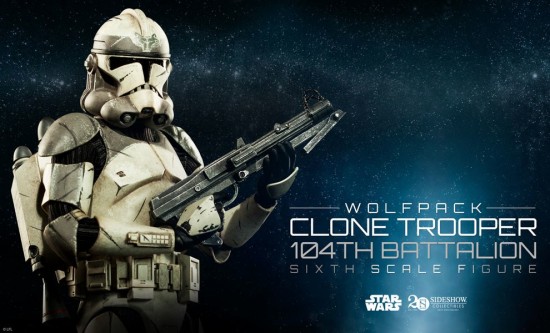 Wolfpack Clone Trooper 104th Battalion Figure