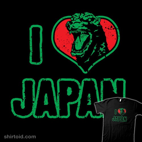 I Love Japan t-shirt
