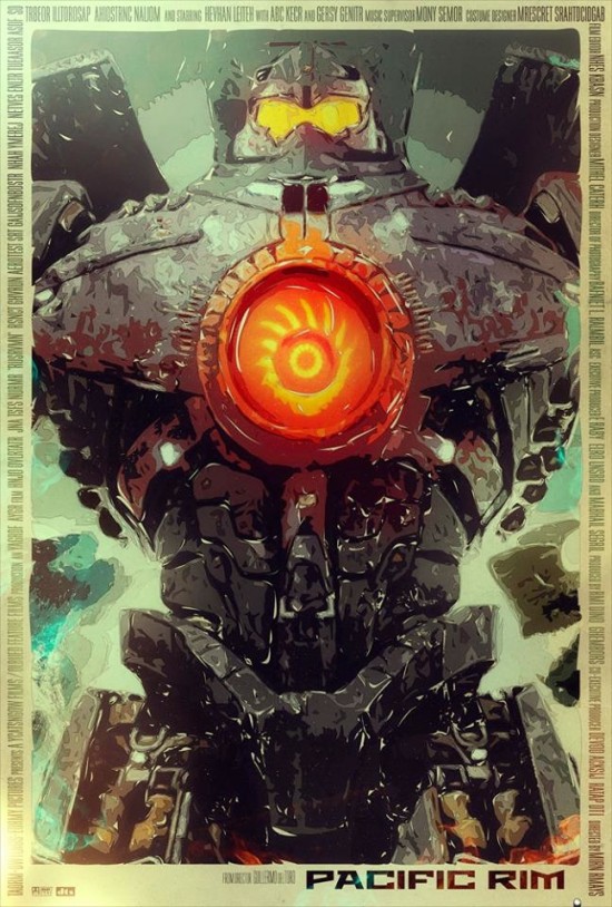 TOMASZ OPASINSKI's PACIFIC RIM poster