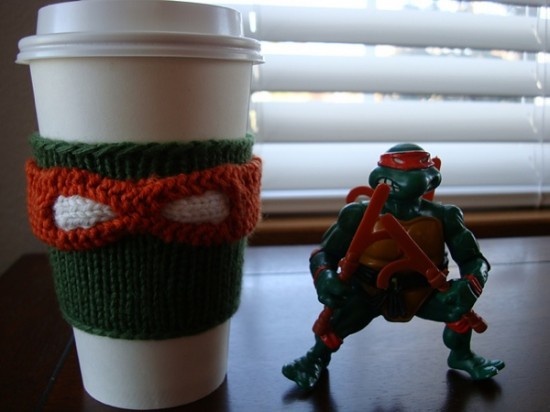 TMNT Coffee Cup Cozy