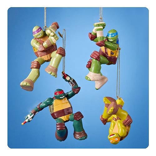 Teenage Mutant Ninja Turtles Ornament Set