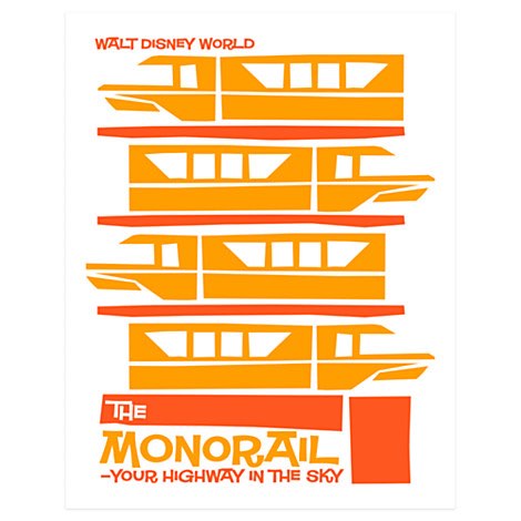 Retro Monorail Limited Edition Tee