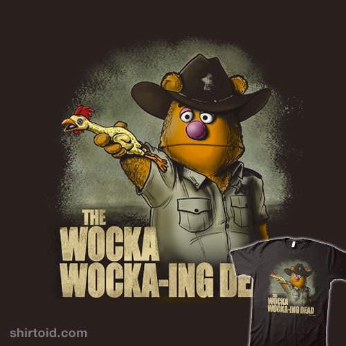 The Wocka Wocka-ing Dead t-shirt
