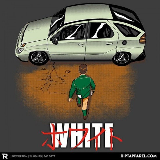 Walter White Akira parody t-shirt