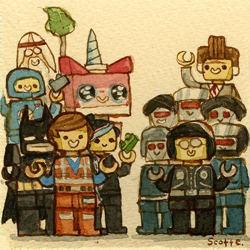 Scott C's Great Showdown tribute to The LEGO Movie