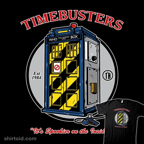 Timebusters t-shirt